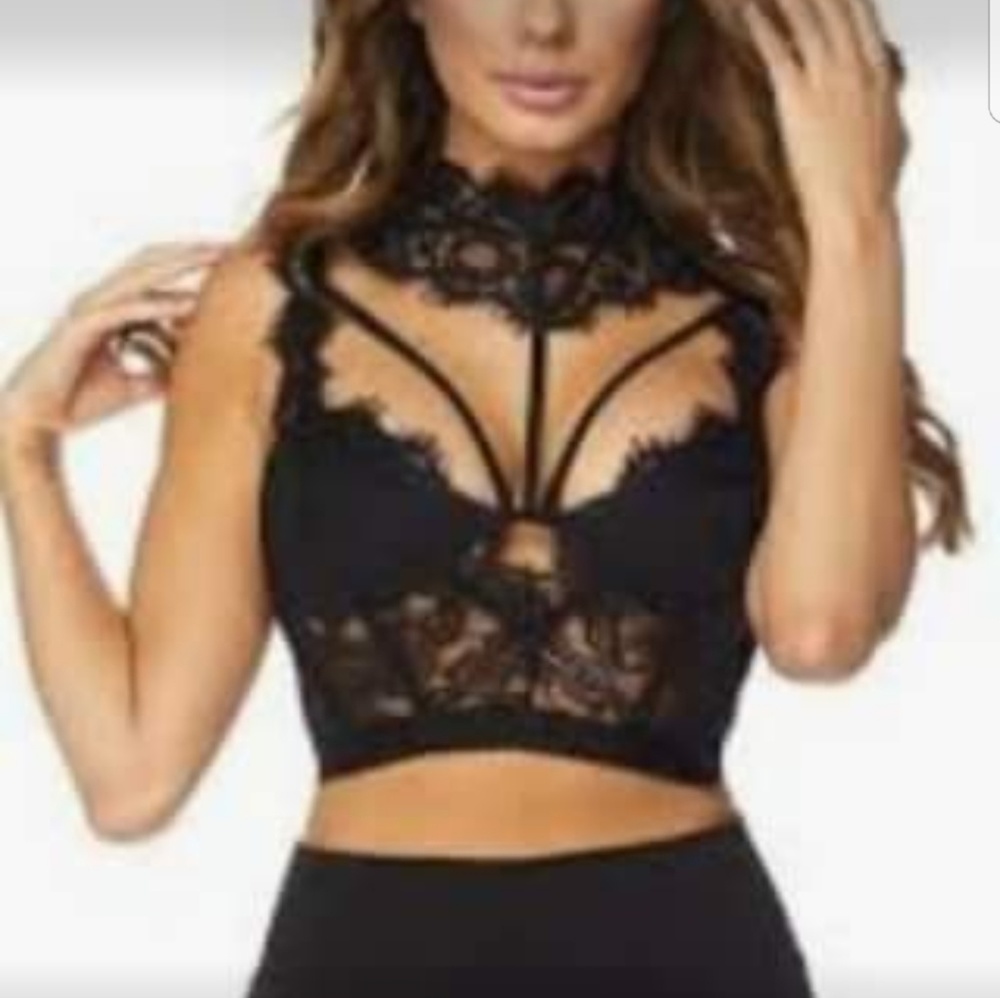 Lace bralette/ crop top
